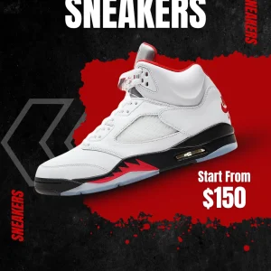White sneakers for man